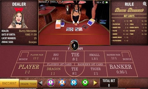 Live Baccarat by Microgaming（マイクロゲーミング社製ライブバカラ）